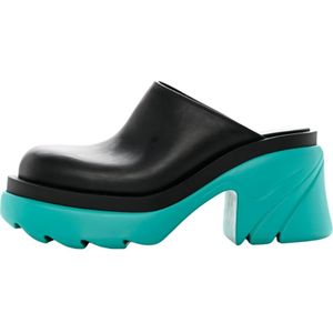 Bottega Veneta, Dames, Schoenen, Zwart, Maat: 38 1/2 EU Leer,