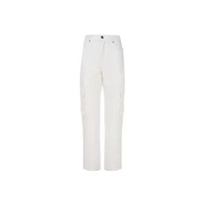 Pinko Rechte jeans , White , Dames , Maat: W29