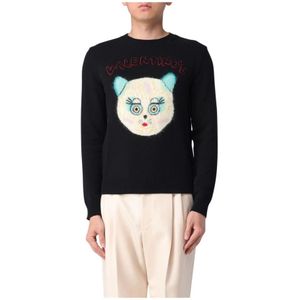 Valentino, Heren, Truien, Zwart, Maat: L