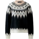 Oui, Dames, Truien, Veelkleurig, Maat: S Acryl,