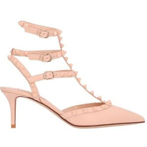 Valentino Garavani, Dames, Schoenen, Beige, Maat: 36 EU Leer,