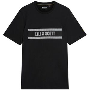 Lyle & Scott, Heren, Tops, Zwart, Maat: XS
