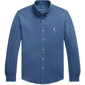 Ralph Lauren, Heren, Overhemden, Blauw, Maat: S Katoen,