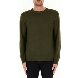 Woolrich, Heren, Truien, Groen, Maat: XL Wol,