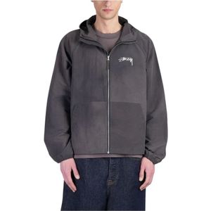 Stüssy, Heren, Sweatshirts & Hoodies, Zwart, Maat: S