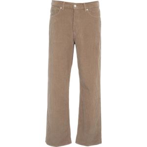 Nine In The Morning, Heren, Broeken, Beige, Maat: W31 Corduroy,