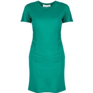 Silvian Heach - Jurk - Groen - Katoen