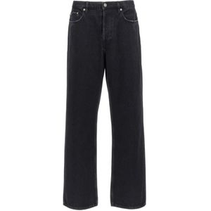 Golden Goose, Heren, Jeans, Zwart, Maat: W32
