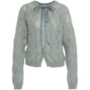 Semicouture, Dames, Truien, Groen, Maat: S