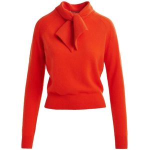 Essentiel Antwerp, Dames, Truien, Oranje, Maat: XS Kasjmier,