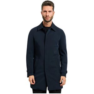 Mulish, Heren, Mantels, Blauw, Maat: S
