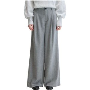 Bellerose, Dames, Broeken, Grijs, Maat: 2XS