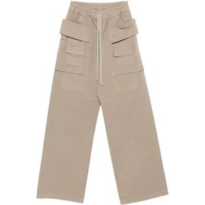 Rick Owens, Heren, Broeken, Beige, Maat: S