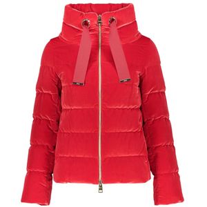 Herno, Dames, Jassen, Rood, Maat: S Katoen,