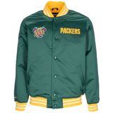 Mitchell & Ness - Heren Bomberjack - Groen - Gevoerd - Polyester