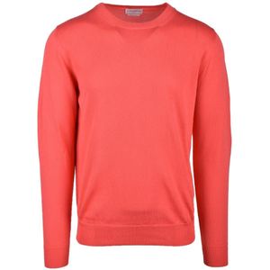 Ballantyne, Heren, Truien, Oranje, Maat: 2XL Katoen,