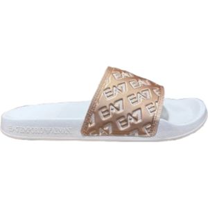 Emporio Armani Ea7, Dames, Schoenen, Beige, Maat: 41 EU