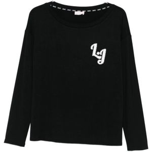 Liu Jo, Dames, Tops, Zwart, Maat: M