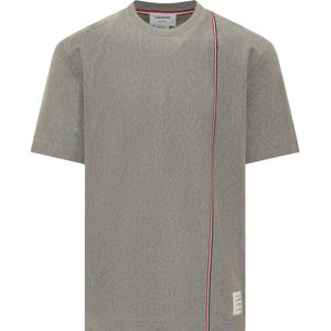 Thom Browne, Heren, Tops, Grijs, Maat: 2XL Jersey,
