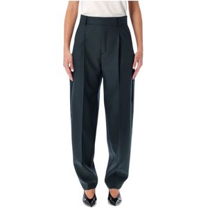 Soeur, Dames, Broeken, Blauw, Maat: S Wol,