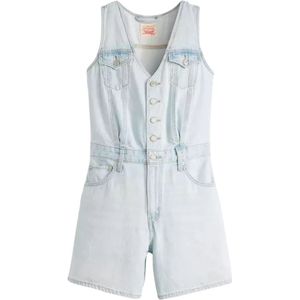 Levi'S - Jumpsuit - Denim - 100% Katoen - Mouwloos