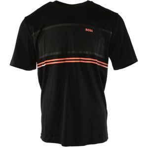 Hugo, Heren, Tops, Zwart, Maat: M Katoen,