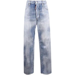 Dsquared2, Heren, Jeans, Blauw, Maat: W34 Katoen,