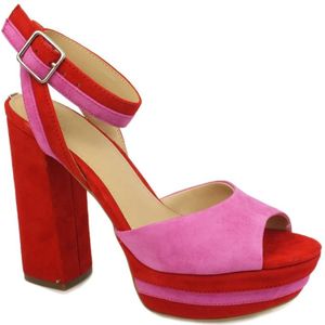 Guess, Dames, Schoenen, Rood, Maat: 38 EU Leer,