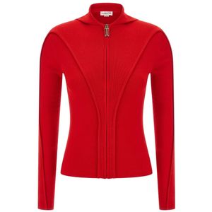 Victoria Beckham, Dames, Truien, Rood, Maat: M Wol,