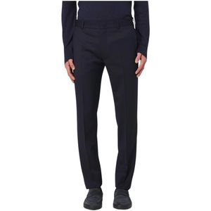 PT Torino, Heren, Broeken, Blauw, Maat: XL Wol,