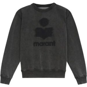 Isabel Marant, Heren, Sweatshirts & Hoodies, Grijs, Maat: XL Katoen,
