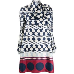Valentino, Dames, Jurken, Veelkleurig, Maat: XS Zijde,