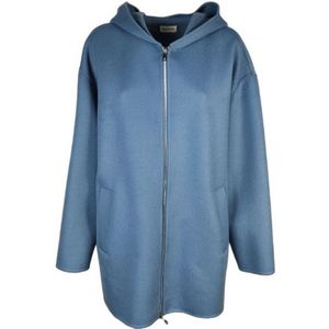 P.a.r.o.s.h., Dames, Sweatshirts & Hoodies, Blauw, Maat: XL Wol,