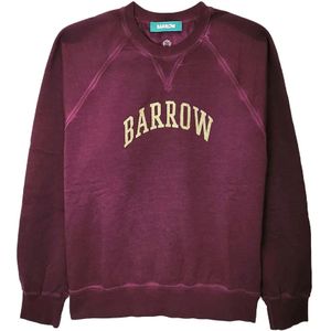 Barrow, Heren, Sweatshirts & Hoodies, Roze, Maat: L Katoen,