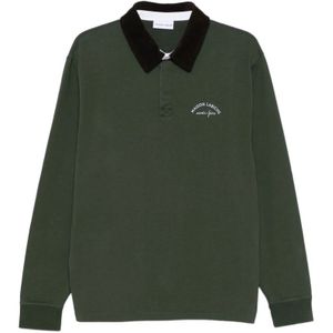 Maison Labiche, Heren, Tops, Groen, Maat: M Katoen,