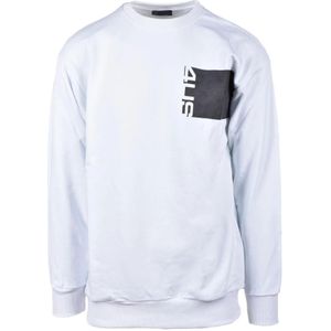 Paciotti, Heren, Sweatshirts & Hoodies, Wit, Maat: XL Katoen,