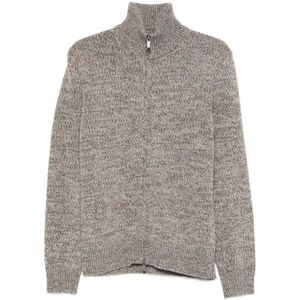 Barena Venezia, Heren, Truien, Grijs, Maat: S Wol,