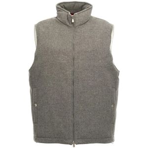 Brunello Cucinelli, Heren, Jassen, Grijs, Maat: M