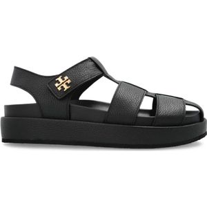 Tory Burch, Dames, Schoenen, Zwart, Maat: 40 1/2 EU