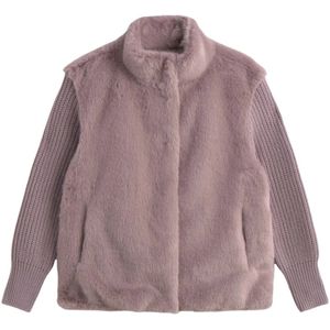Herno, Dames, Jassen, Roze, Maat: L Wol,