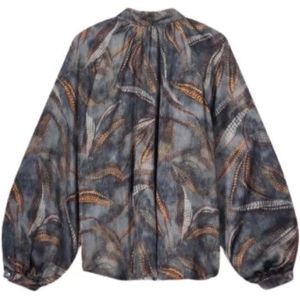 Summum Woman, Dames, Blouses & Shirts, Grijs, Maat: XS Viscose,