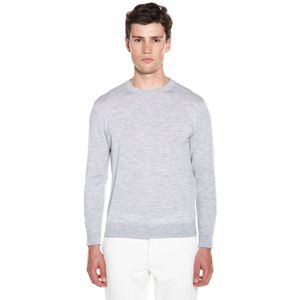 Eleventy, Heren, Truien, Grijs, Maat: S Wol,