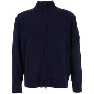 C.p. Company, Heren, Truien, Blauw, Maat: L Wol,