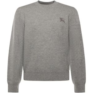 Burberry, Heren, Truien, Grijs, Maat: M
