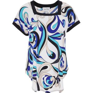 Joseph Ribkoff, Dames, Blouses & Shirts, Blauw, Maat: 3XL