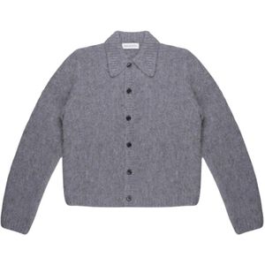 Dries Van Noten, Heren, Truien, Grijs, Maat: M Wol,