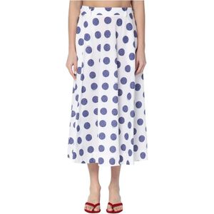 Moschino, Dames, Rokken, Veelkleurig, Maat: S Katoen,