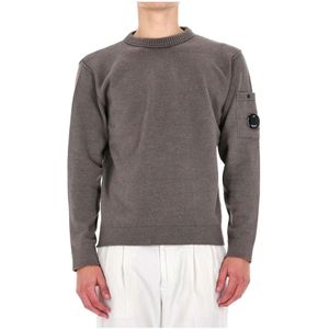 C.p. Company, Heren, Truien, Grijs, Maat: M Katoen,