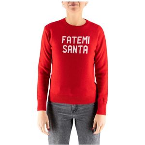 MC2 Saint Barth, Dames, Truien, Rood, Maat: S Wol,