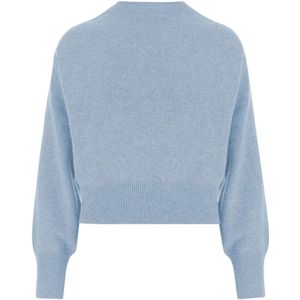 Sa Su Phi, Dames, Truien, Blauw, Maat: L Kasjmier,